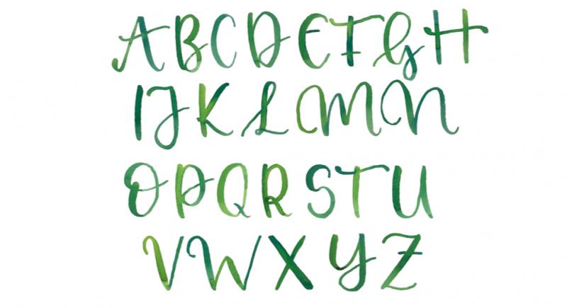 Handlettering Grundlagen - für Anfänger