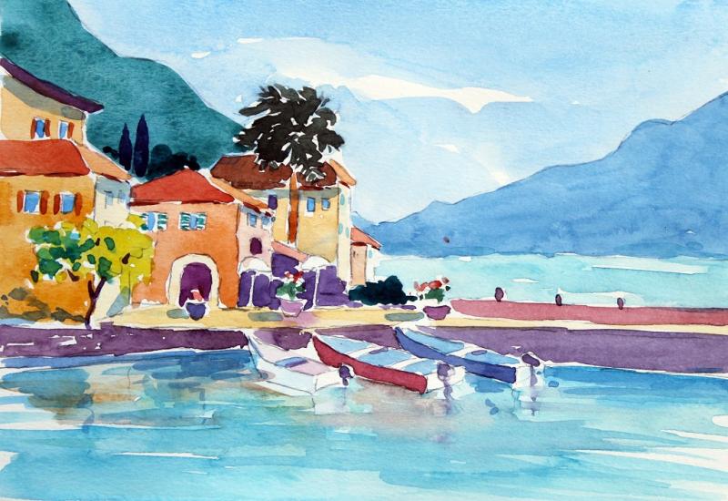 Das Aquarell auf Reisen