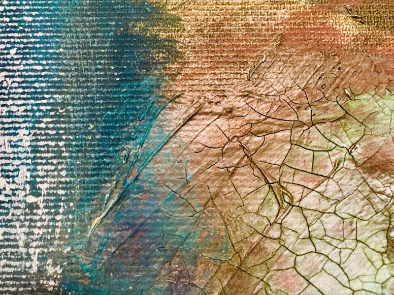Acryl, Pigment, Struktur