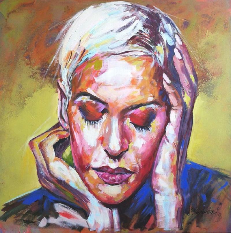 Faszination expressives Portrait