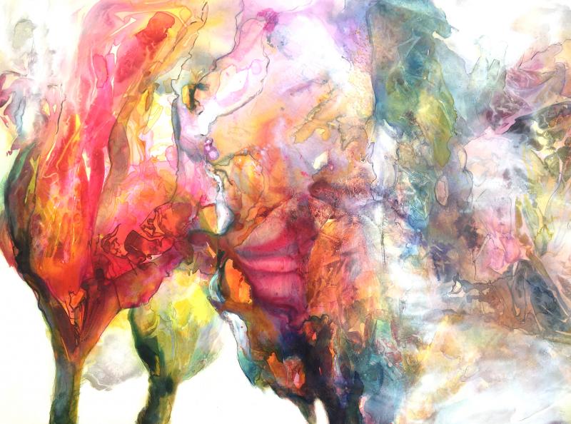 Expressives Aquarell - Eine Melange aus Tradition und Moderne