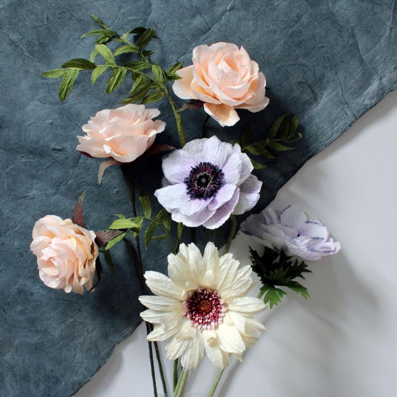 Papierfloristik - Blumen für die Ewigkeit
